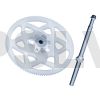 LX0317  Lynx Heli Innovations 130X One Way Hub Assembly Complete Set 